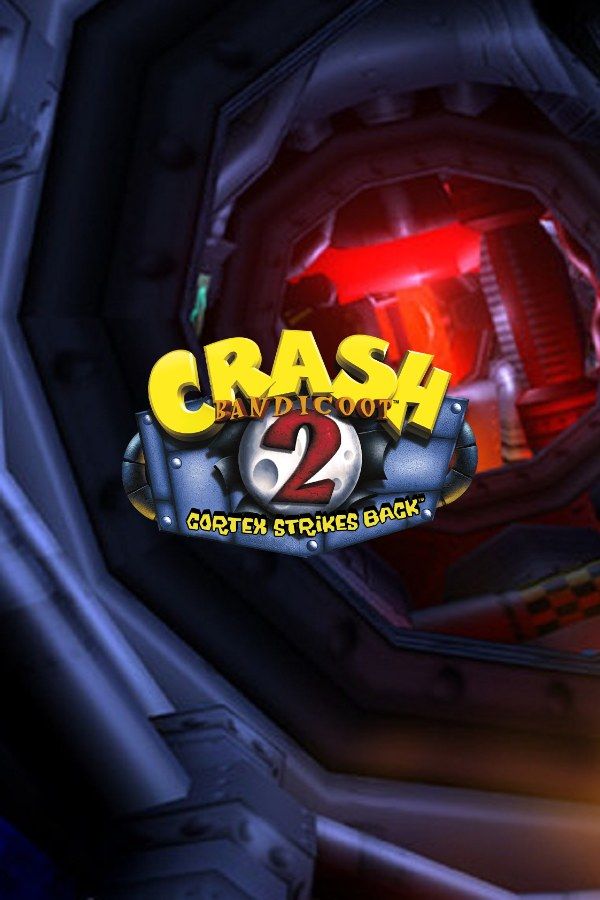 Crash Bandicoot 2: Cortex Strikes Back cover art