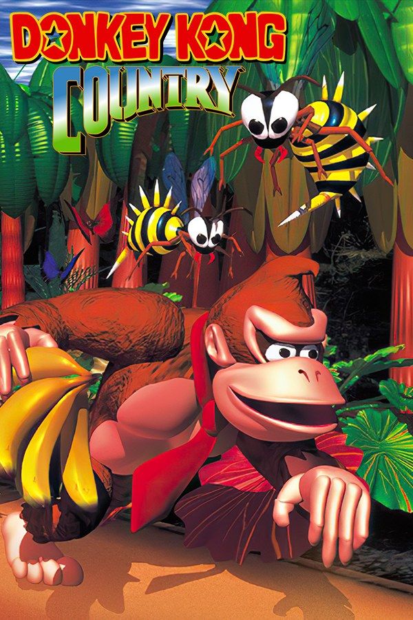 Donkey Kong Country cover art