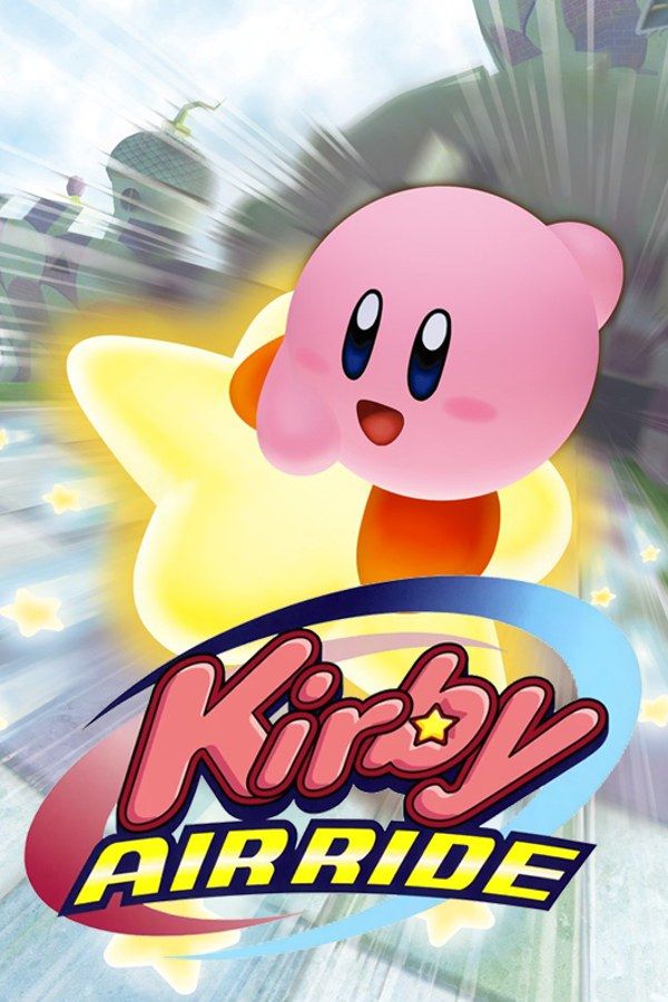 Kirby Air Ride cover art
