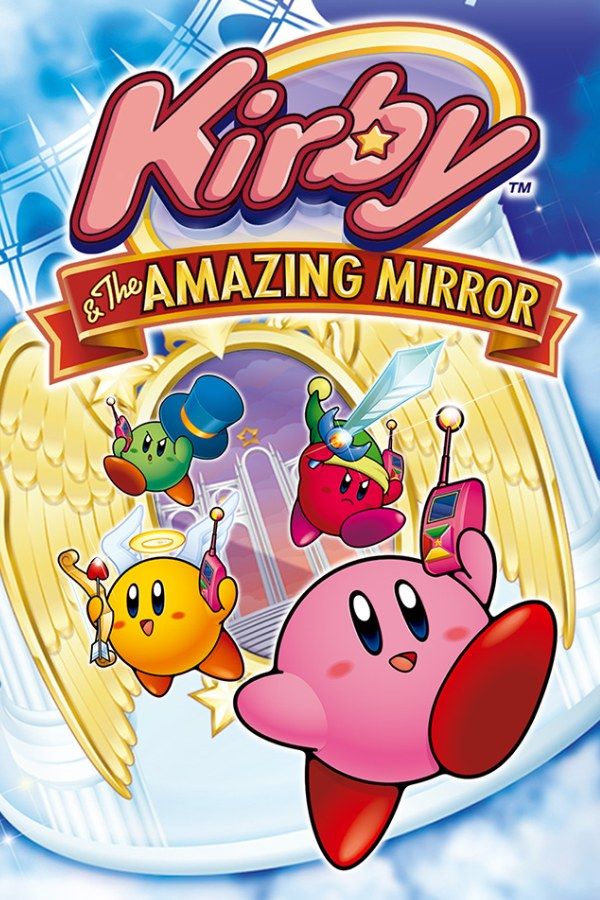 Kirby & the Amazing Mirror cover art