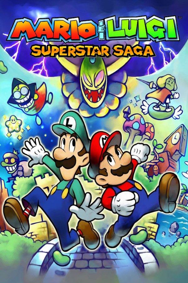 Mario & Luigi: Superstar Saga cover art