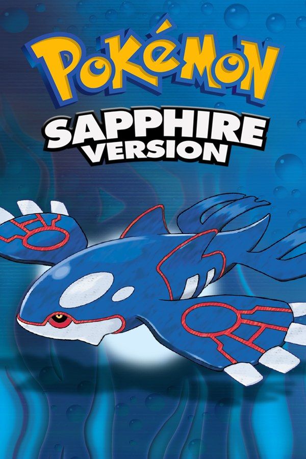 Pokémon Sapphire cover art
