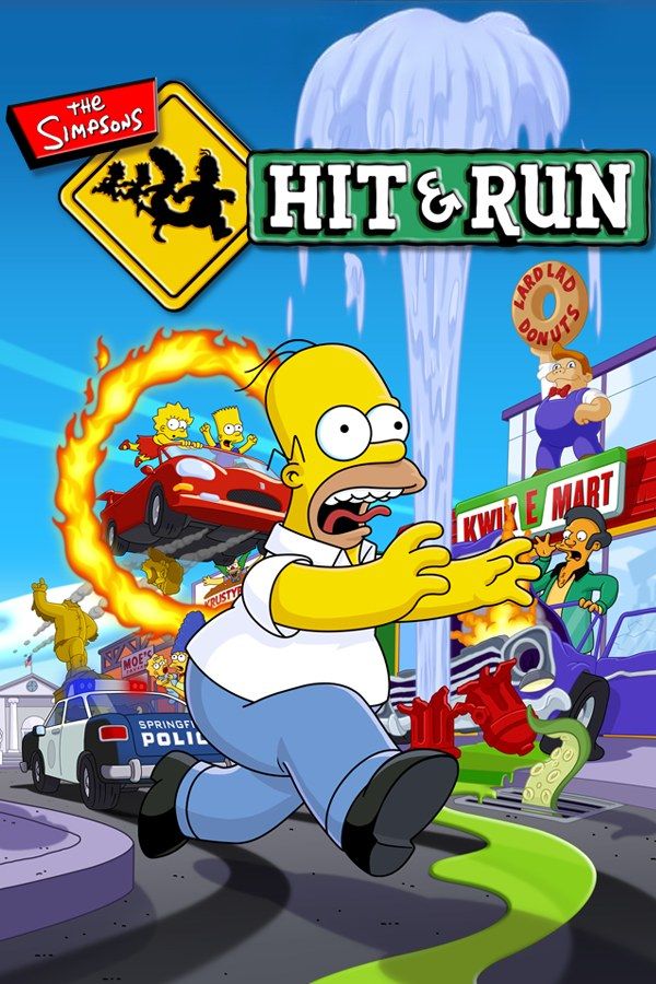 The Simpsons: Hit & Run cover art